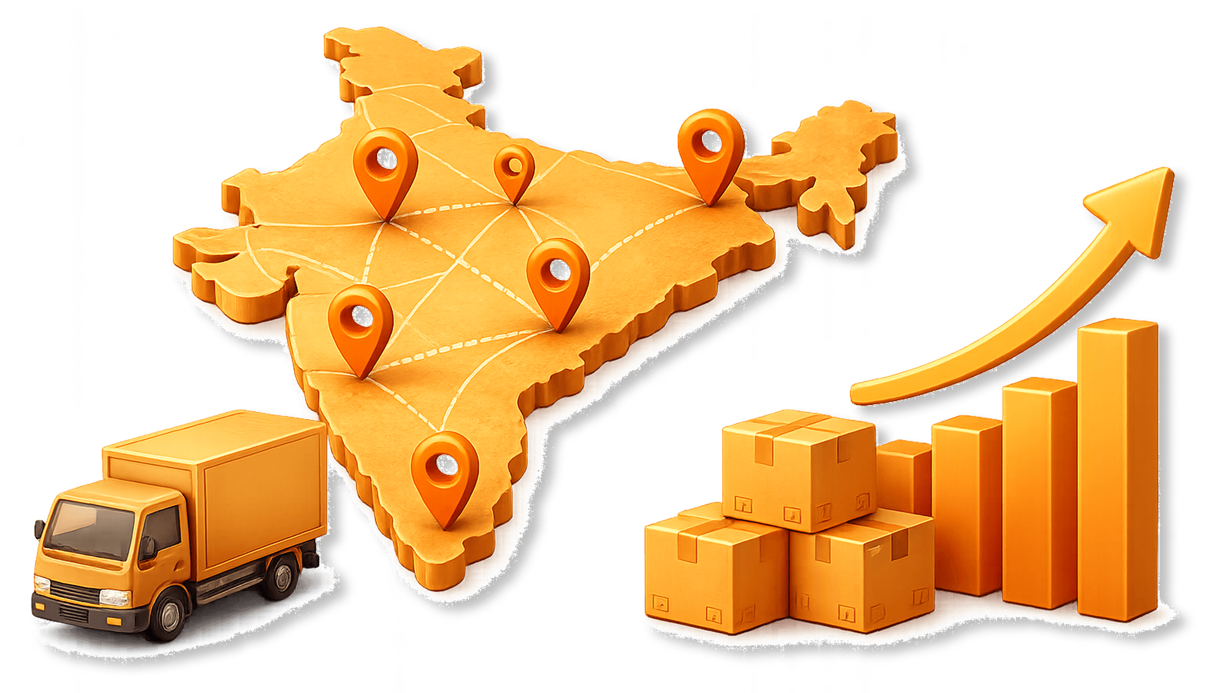 VyaapaarSetu Growth & Reach Visual